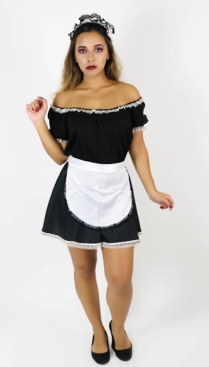 Empregada preta e branca 